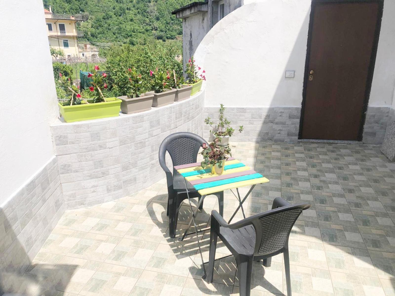 Amalfi Coast Casa Vacanze Marino Tramonti Exteriör bild